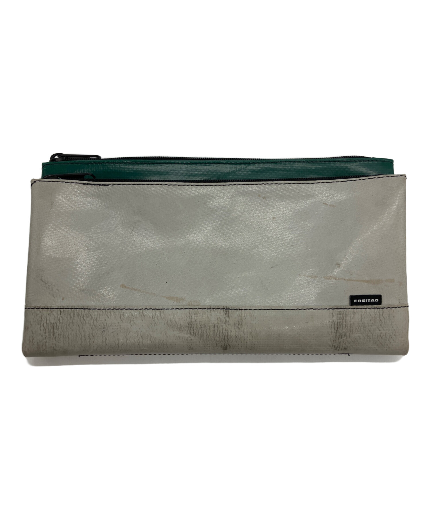 中古・古着通販】FREITAG (フライターグ) ダブルポーチ グレー