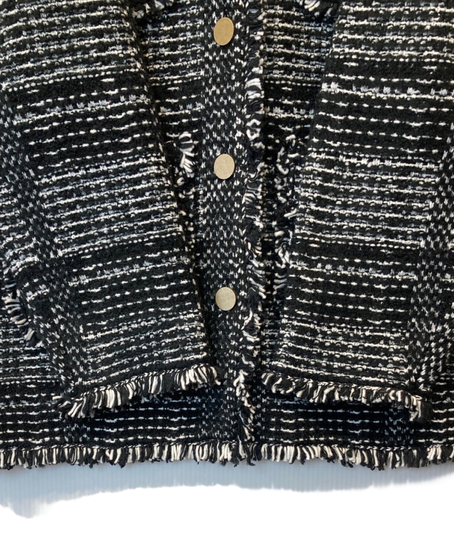 中古・古着通販】FRAMeWORK (フレームワーク) ツイードライクニット