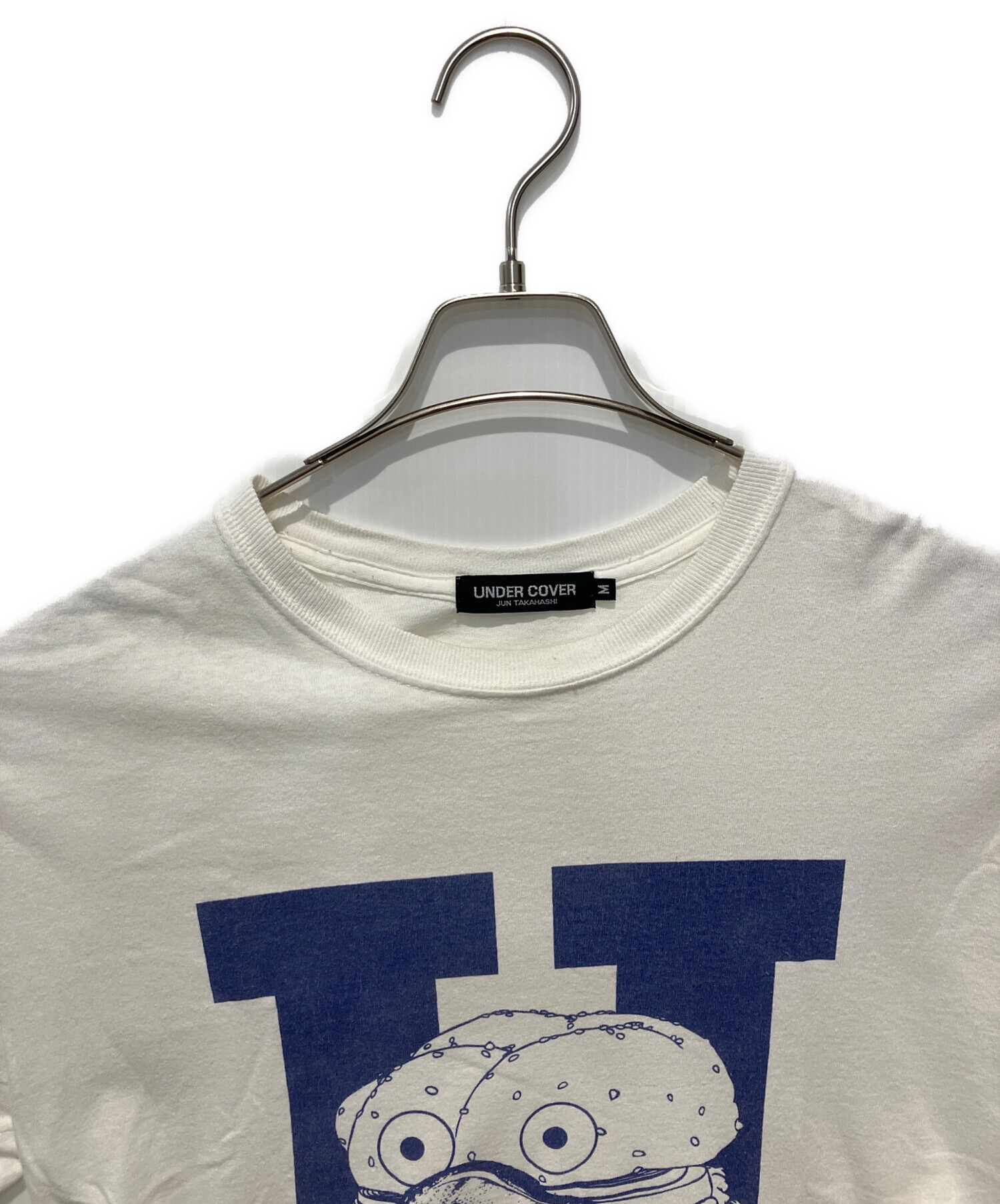 UNDERCOVER LABORATORIES Tシャツ ホワイト 中古・古着通販】UNDERCOVER (アンダーカバー) プリントTシャツ