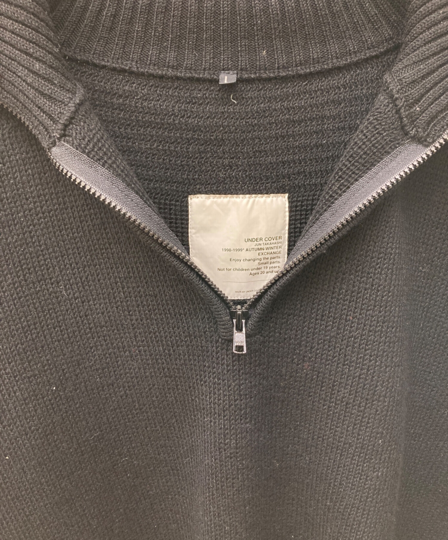 中古・古着通販】UNDERCOVER (アンダーカバー) 98AW/ハーフジップ 