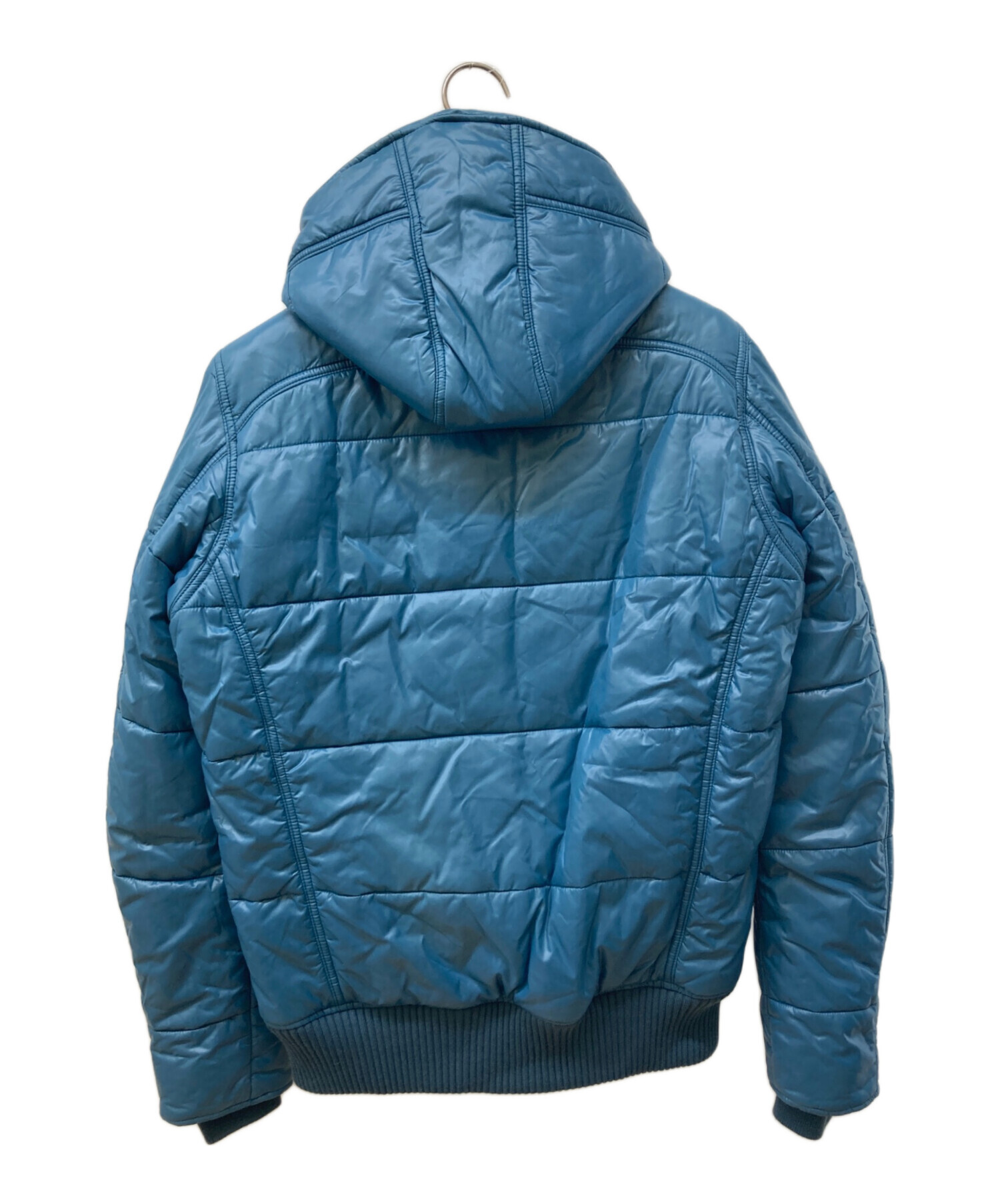 ヒステリックグラマー　プリマロフト　中綿　パーカー　ブルー 中古・古着通販】Hysteric Glamour (ヒステリックグラマー) プリマ