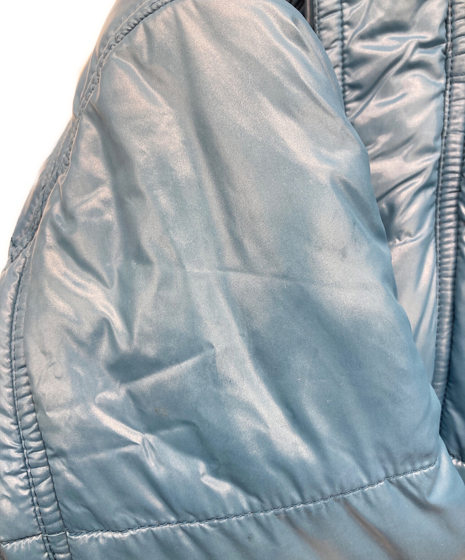 ヒステリックグラマー　プリマロフト　中綿　パーカー　ブルー 中古・古着通販】Hysteric Glamour (ヒステリックグラマー) プリマ