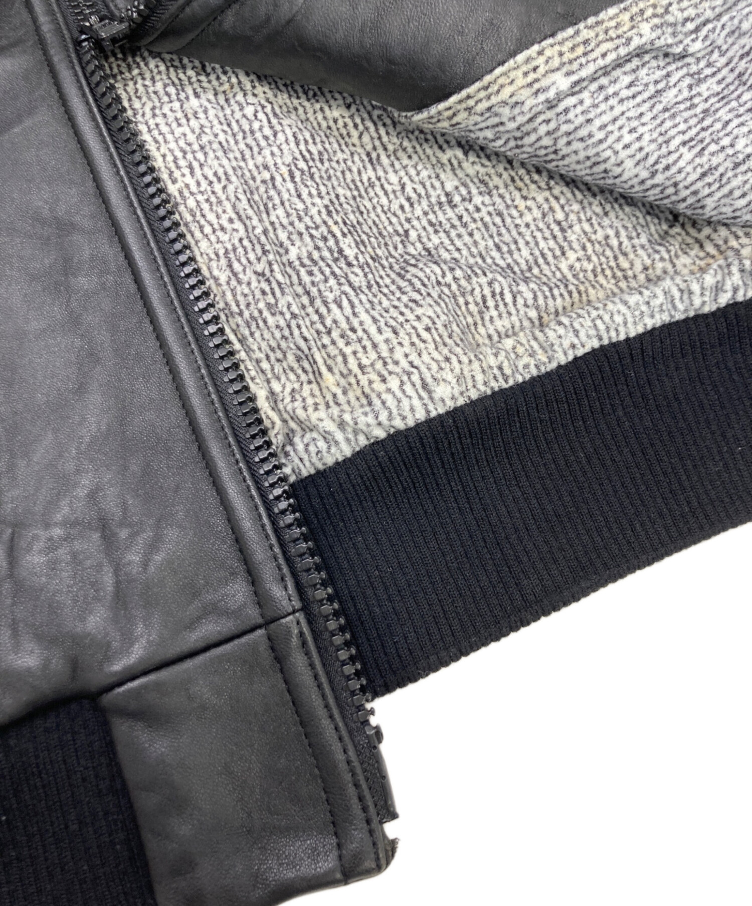 中古・古着通販】NUMBER (N)INE (ナンバーナイン) レザージャケット
