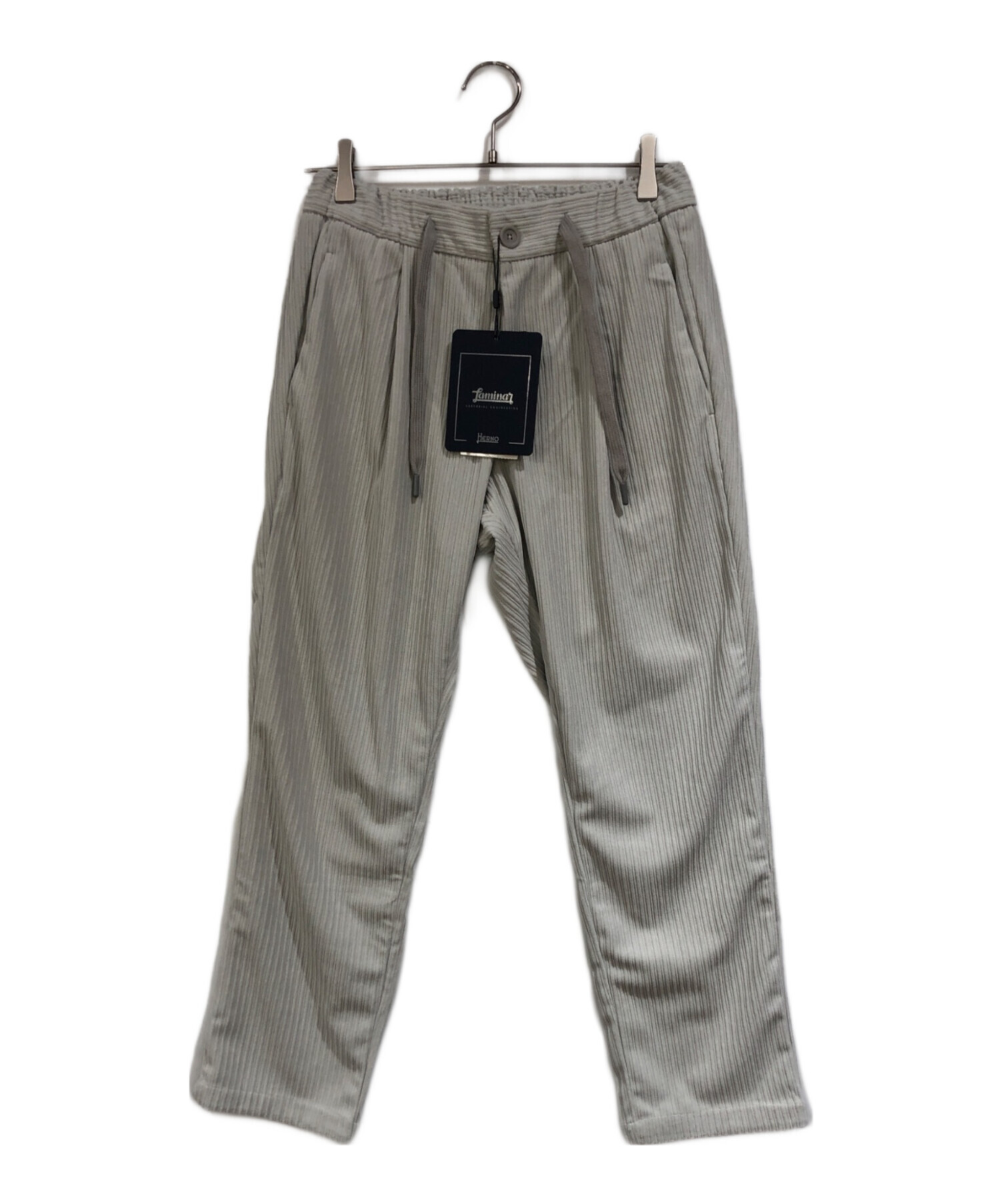 中古・古着通販】HERNO (ヘルノ) コーデュロイパンツ グレー サイズ