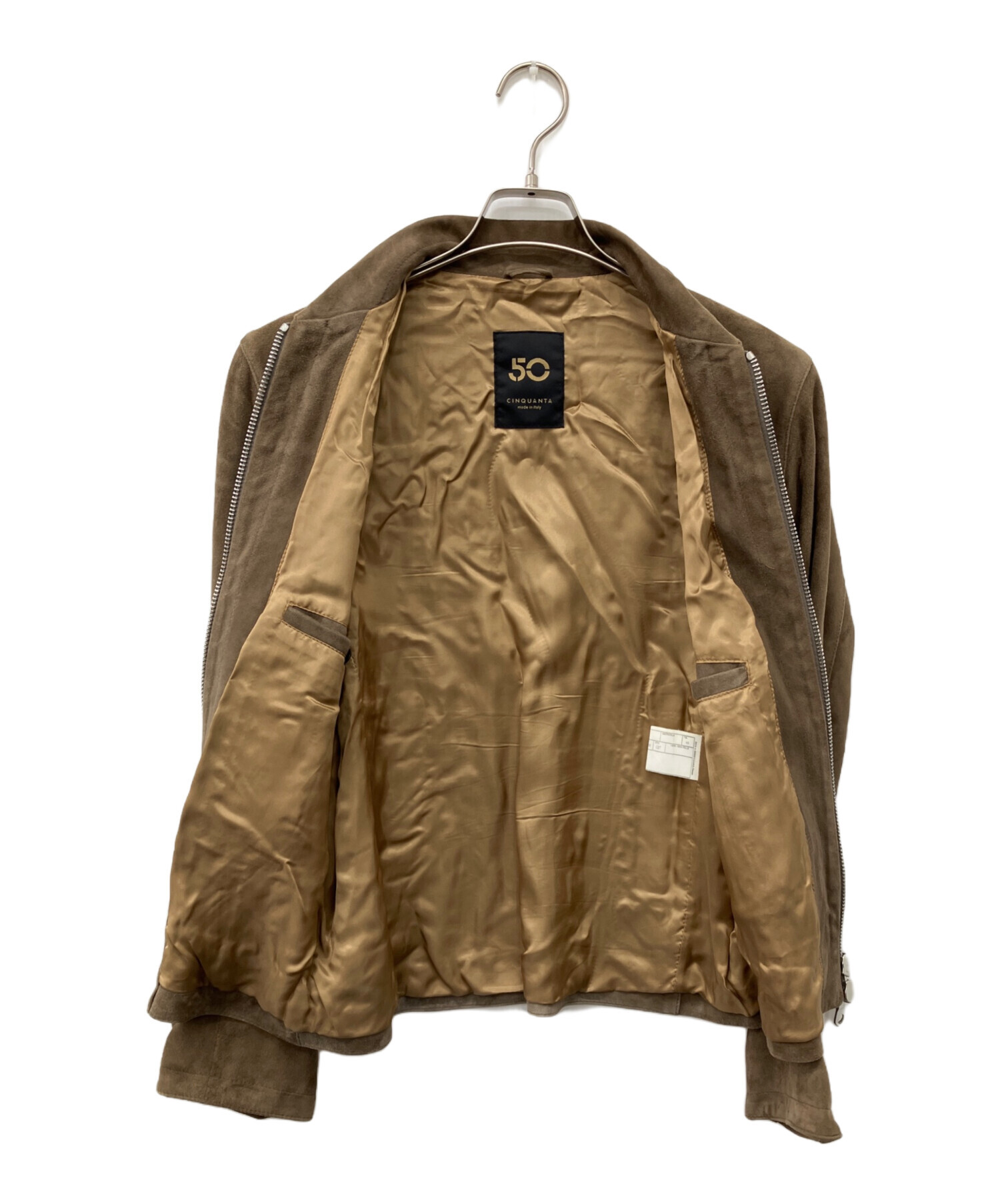 中古・古着通販】Cinquanta (チンクワンタ) SUEDE SINGLE RIDERS