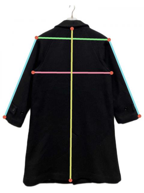 中古・古着通販】SOEJU (ソージュ) ジーロンラムステンカラーコート