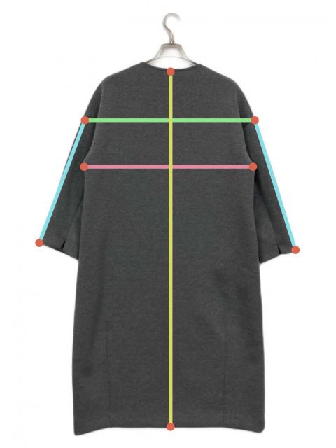新品未使用 SOÉJU 2WAYコクーンジップワンピース Mサイズ チャコール 中古・古着通販】SOEJU (ソージュ) 2WAYコクーンジップワンピース