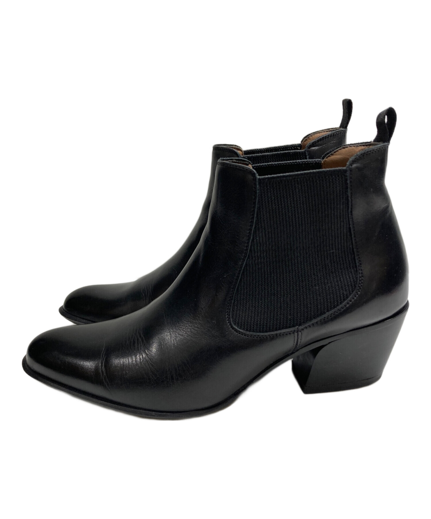 中古・古着通販】pertini (ペルティニ) サイドゴアブーツ ブラック