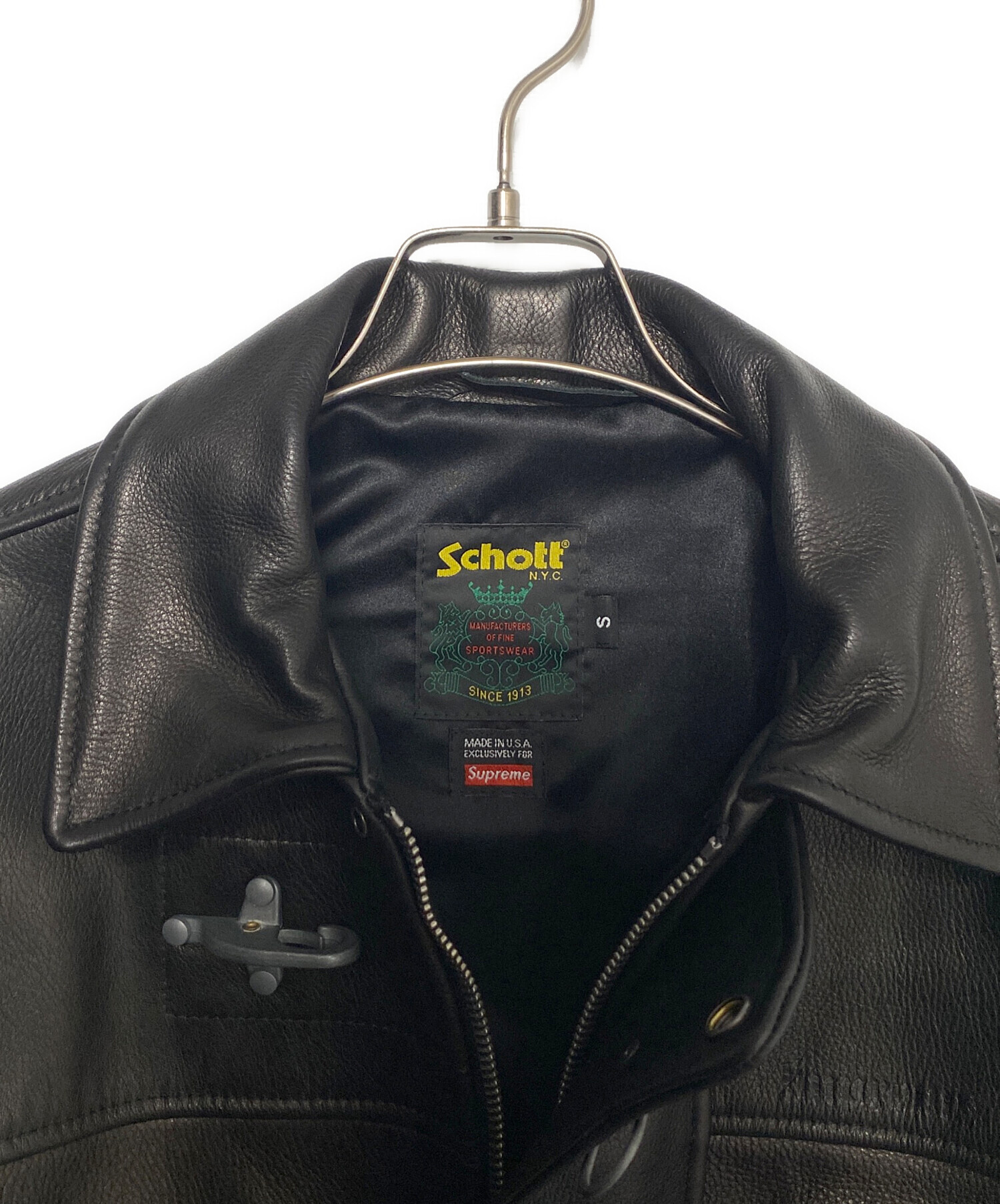 中古・古着通販】SUPREME (シュプリーム) Schott (ショット) Leather