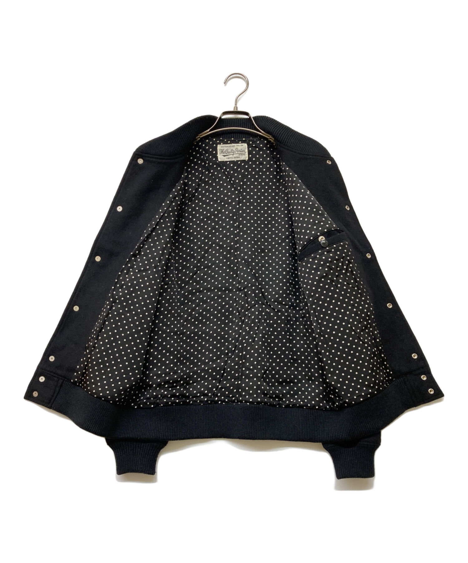 中古・古着通販】WACKO MARIA (ワコマリア) ロゴワッペンスタジャン