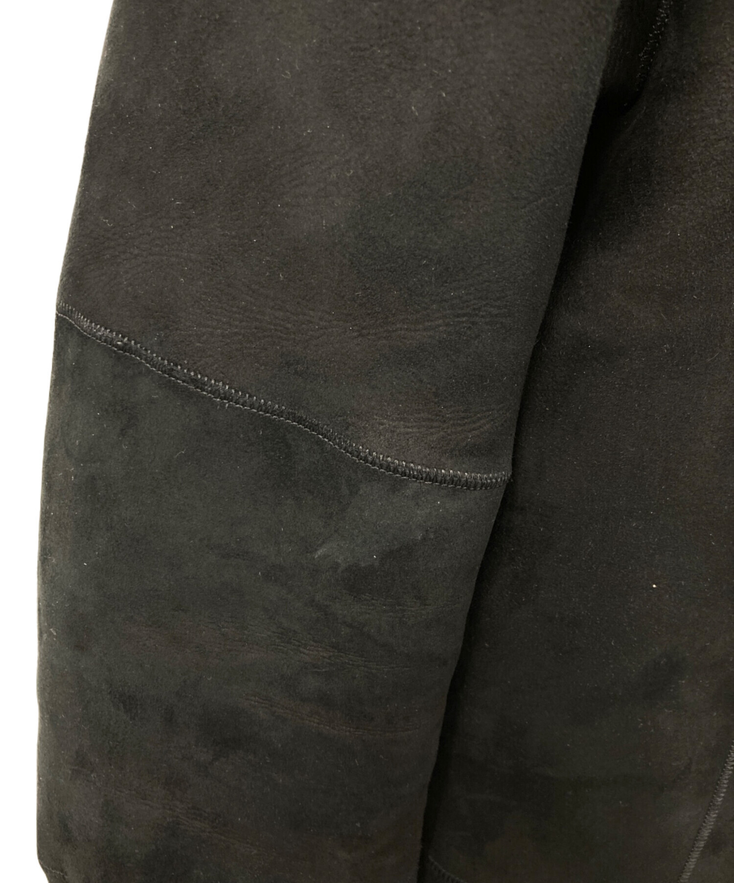 中古・古着通販】JOSEPH (ジョゼフ) ムートンコート ブラック サイズ