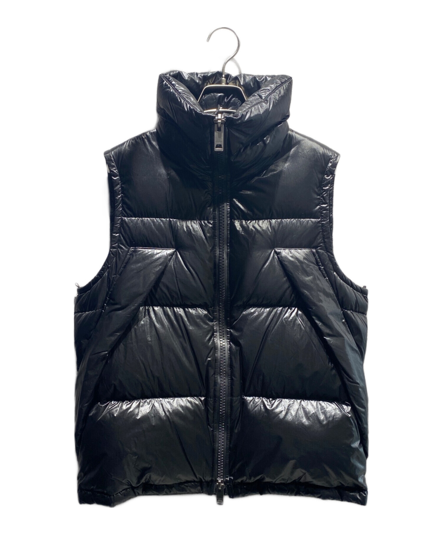 中古・古着通販】BURBERRY (バーバリー) ダウンベスト ブラック サイズ