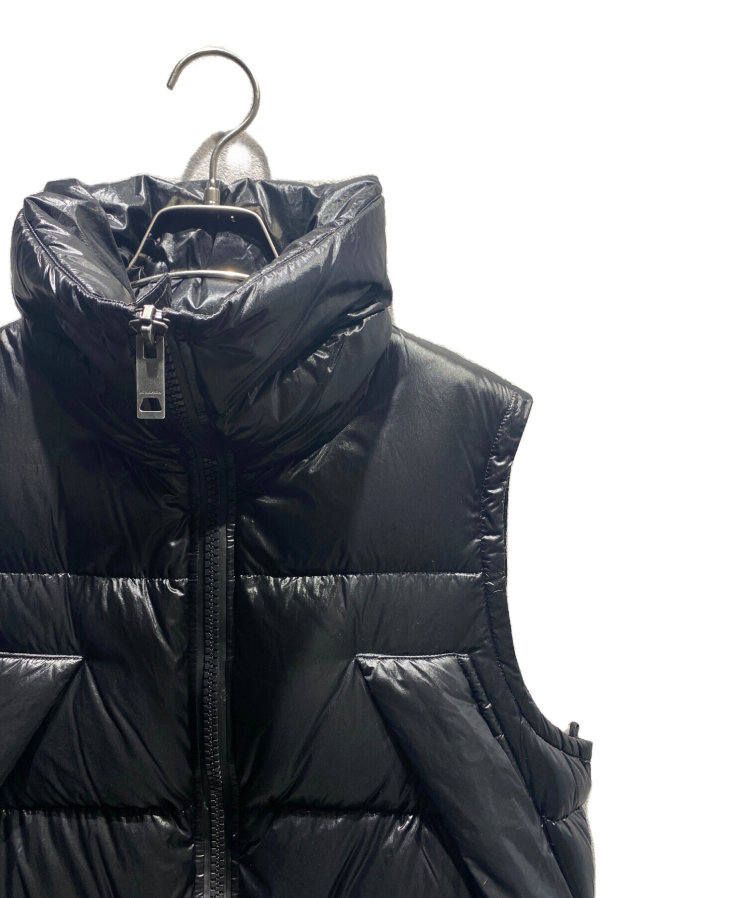 中古・古着通販】BURBERRY (バーバリー) ダウンベスト ブラック サイズ