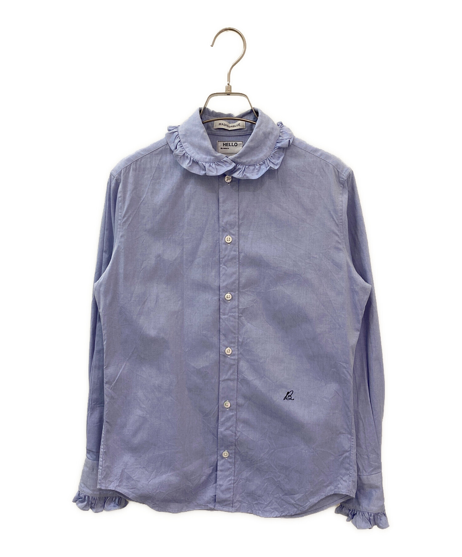中古・古着通販】MADISON BLUE (マディソンブルー) ROUND COLLAR FRILL