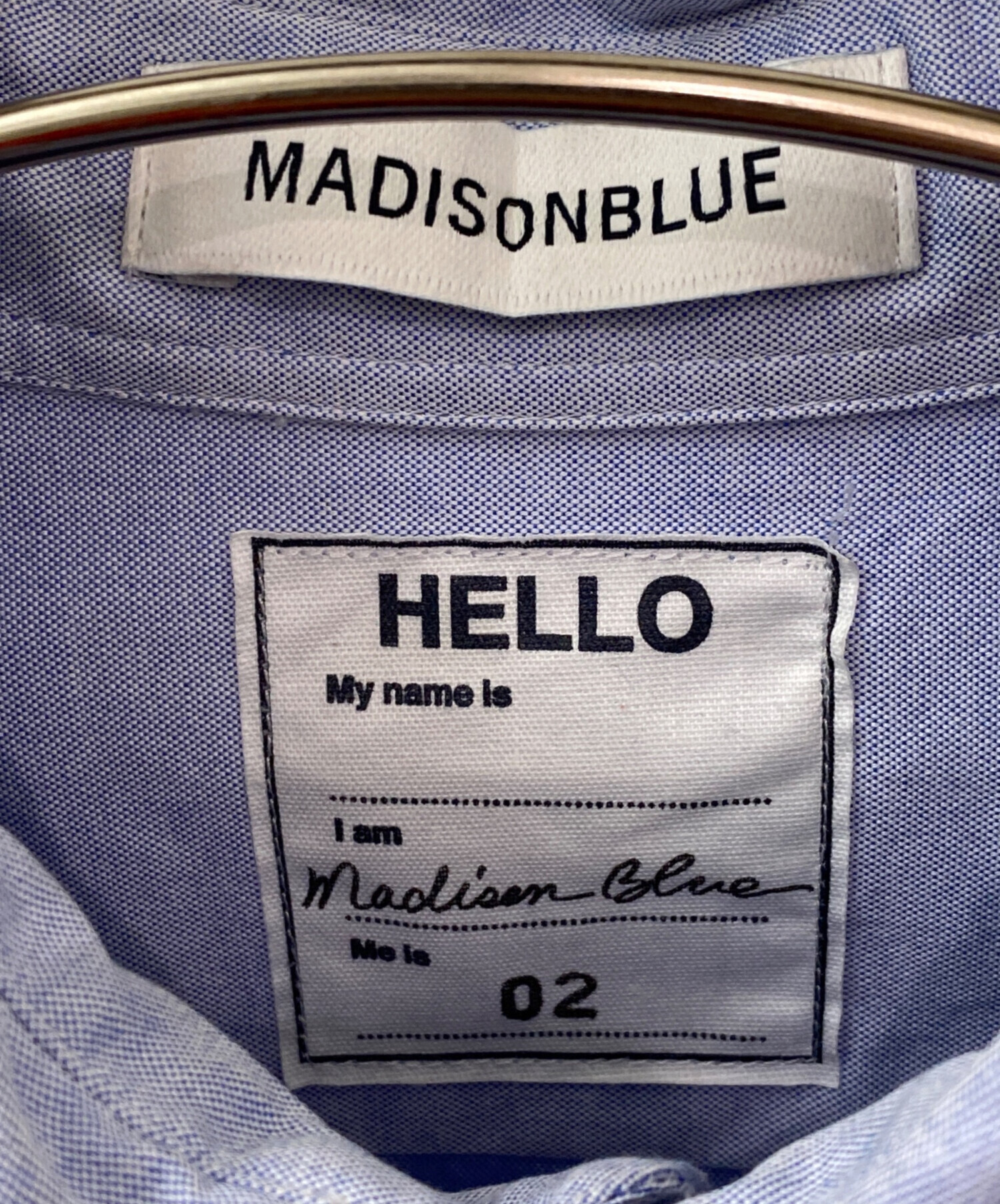 中古・古着通販】MADISON BLUE (マディソンブルー) ROUND COLLAR FRILL 