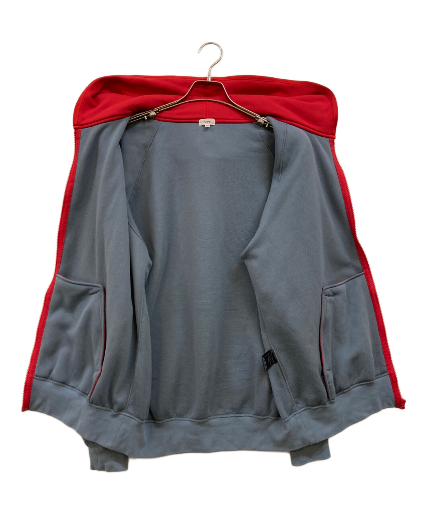 中古・古着通販】SCYE (サイ) Thermal Pro Zip Double Hoodie グレー