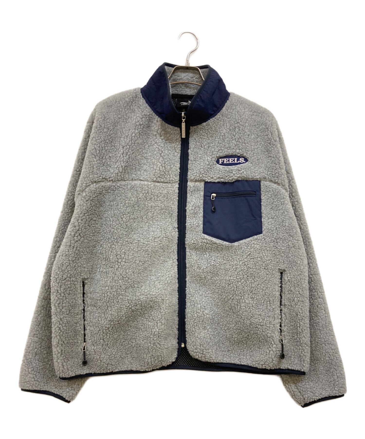 中古・古着通販】FEELS (フィールズ) BOA FLEECE ZIP JACKET 中古・古着通販】FEELS (フィールズ) BOA FLEECE ZIP JACKET