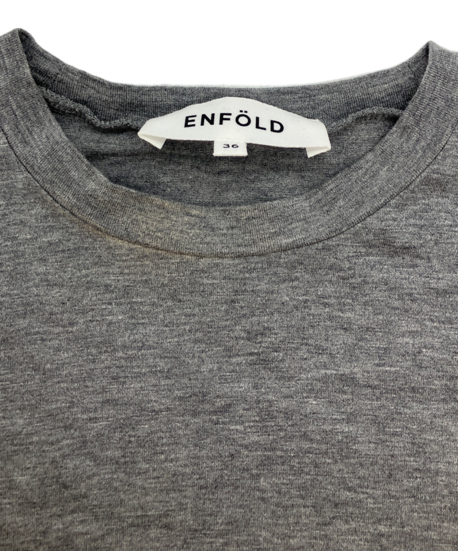 中古・古着通販】ENFOLD (エンフォルド) SQUARE DRAPE DRESS スクエア