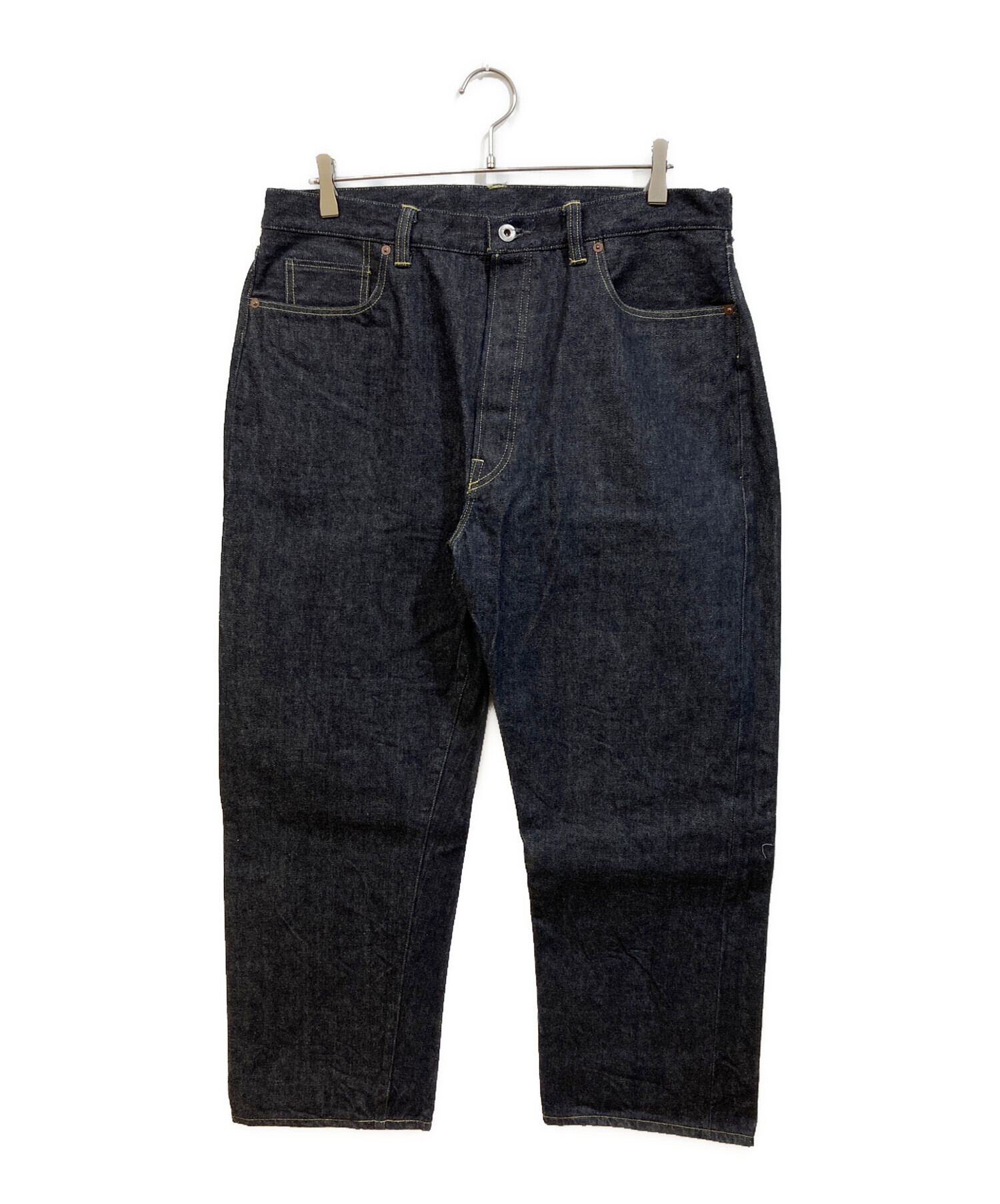 中古・古着通販 A PRESSE アプレッセ Washed Denim Wide Pants インディゴ サイズ SIZE 36 28 ブランド・古着通販 トレファク公式 TREFAC FASHION スマホサイト