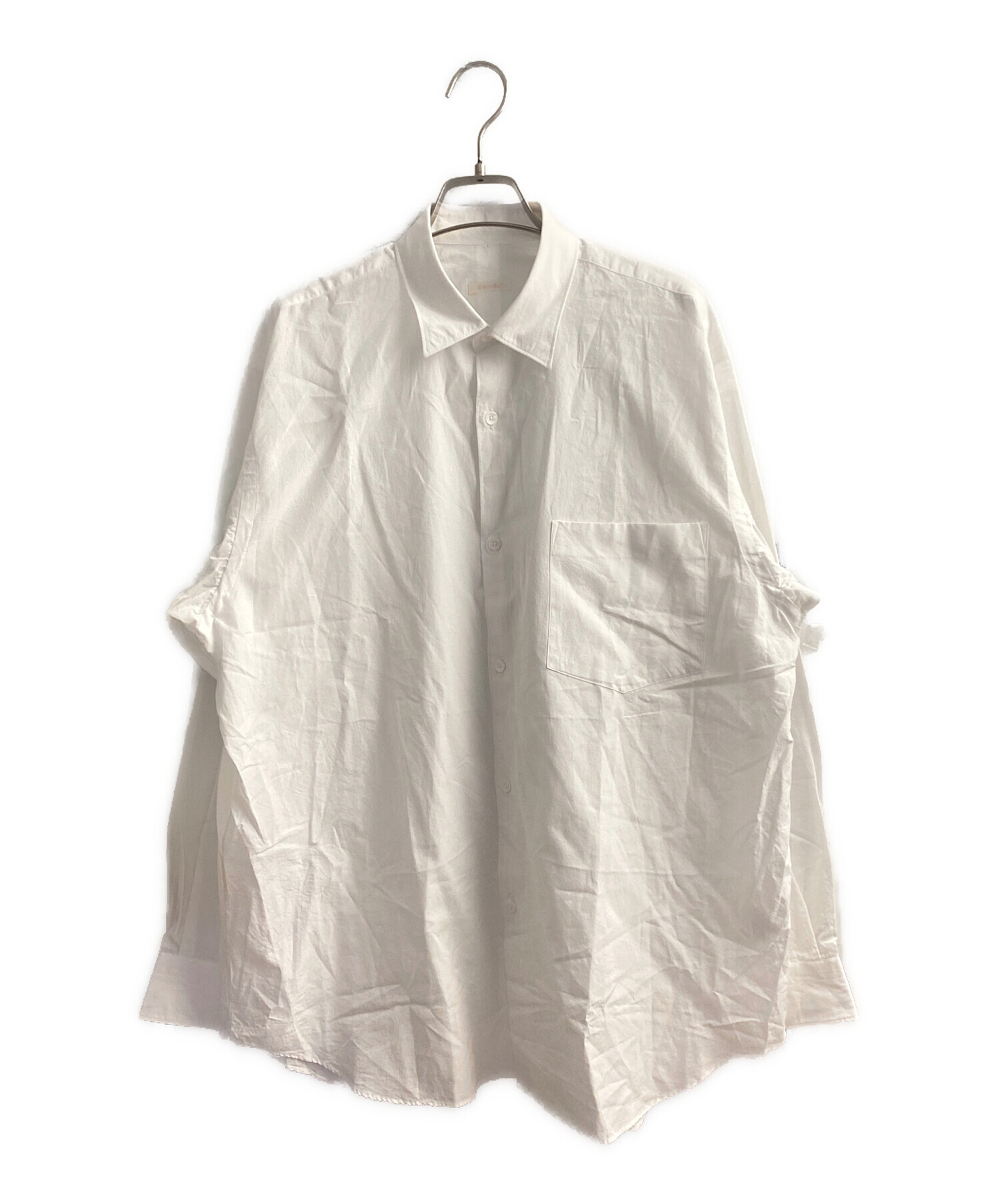 中古・古着通販】COMOLI (コモリ) 25AW コモリシャツ ホワイト サイズ