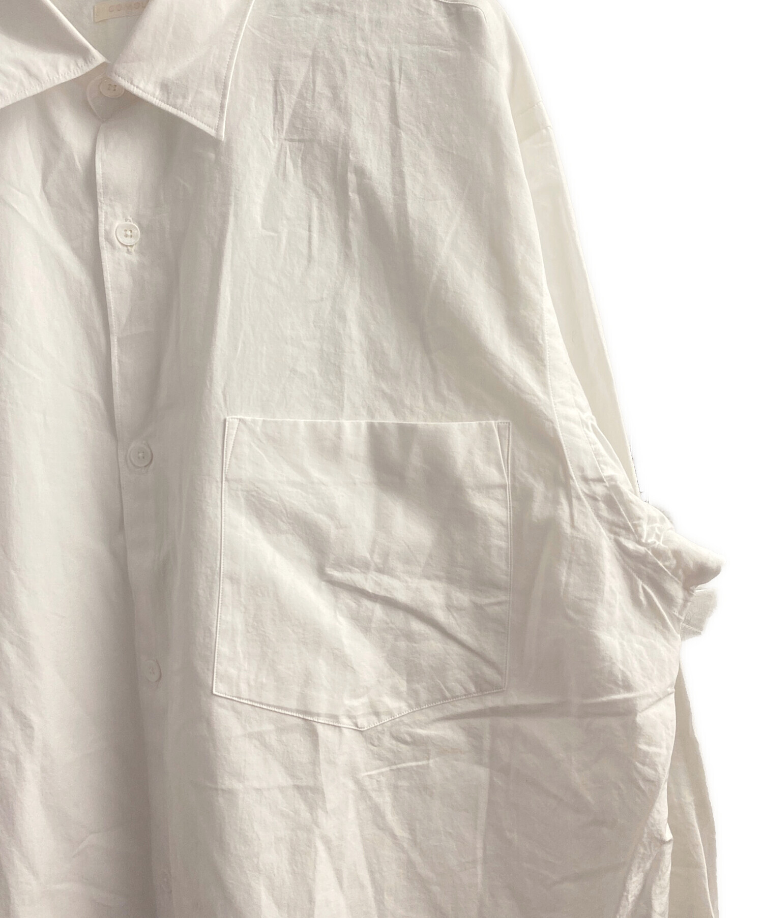 中古・古着通販】COMOLI (コモリ) 25AW コモリシャツ ホワイト サイズ