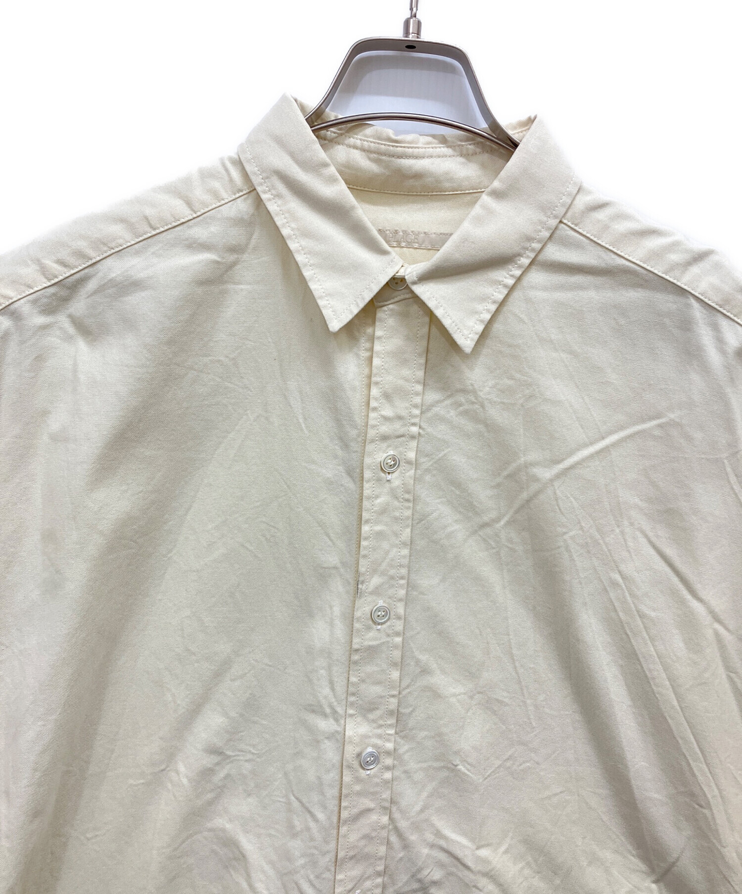 中古・古着通販】Plage (プラージュ) Light OX Poncho シャツ イエロー