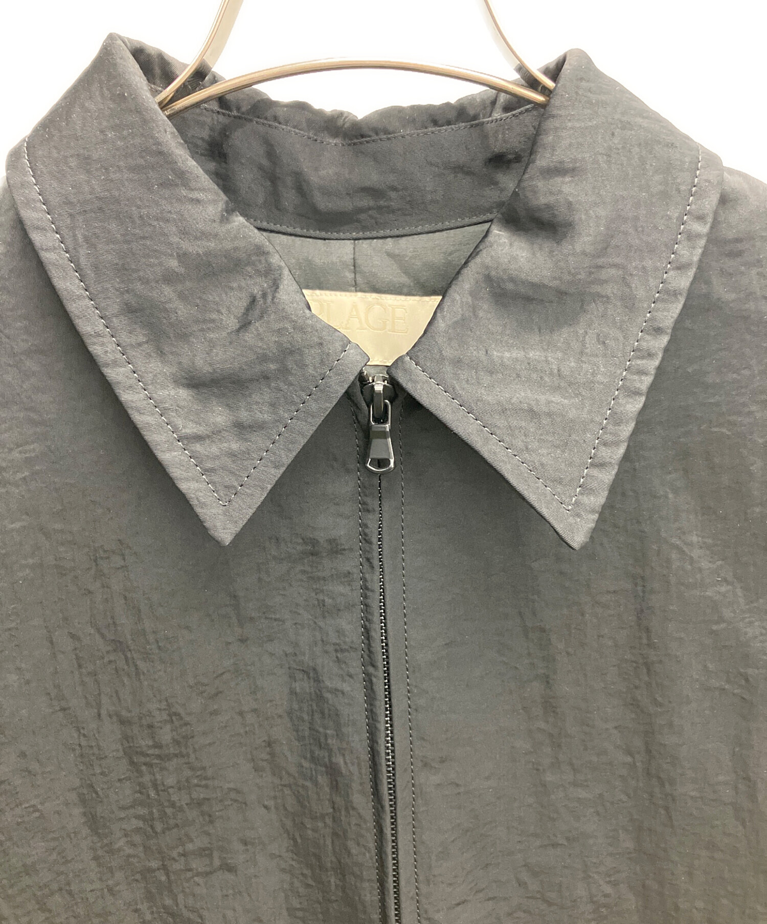 中古・古着通販】Plage (プラージュ) テントブルゾン ブラック サイズ