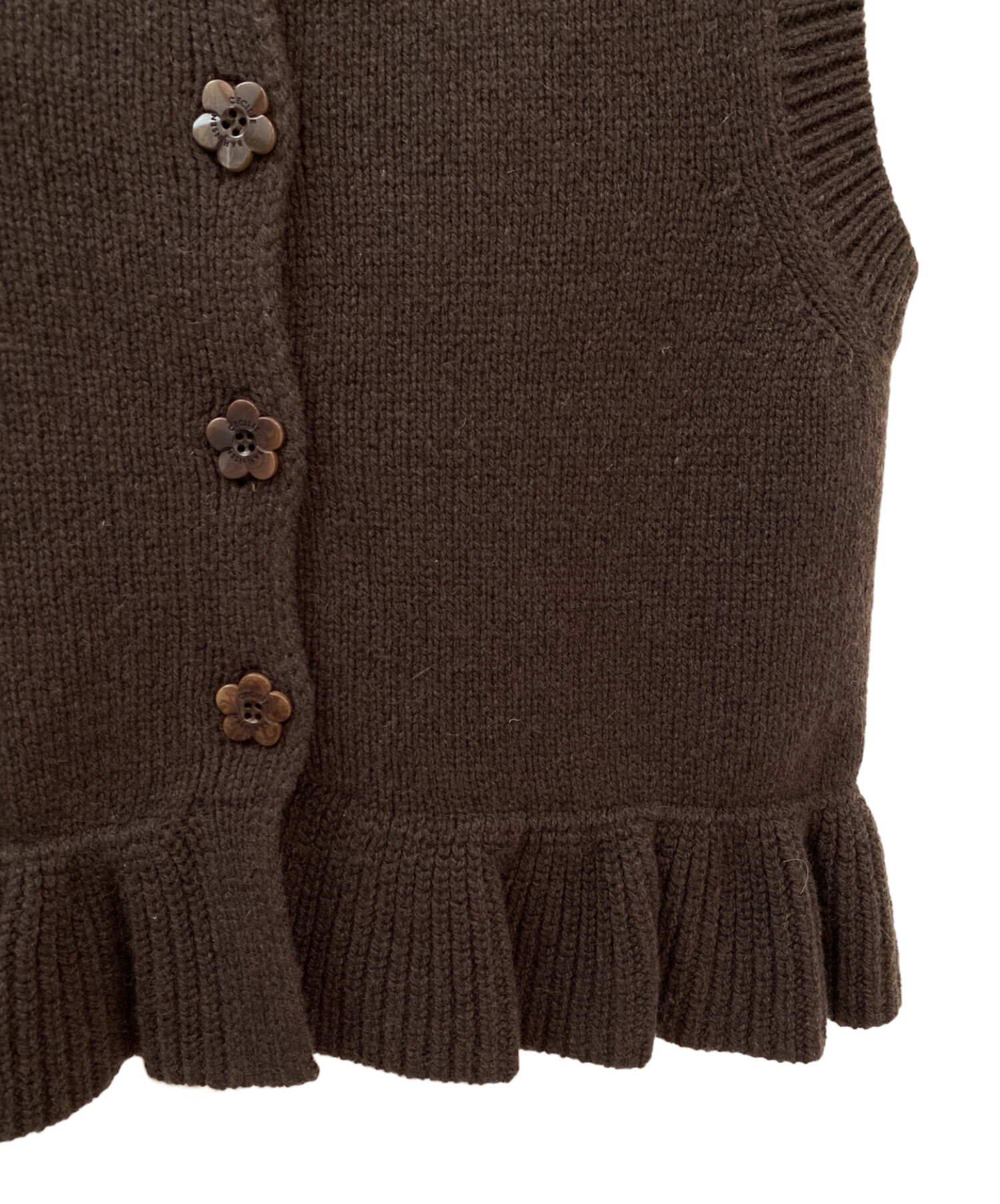 中古・古着通販】CECILIE BAHNSEN (セシリーバンセン) BILL VEST