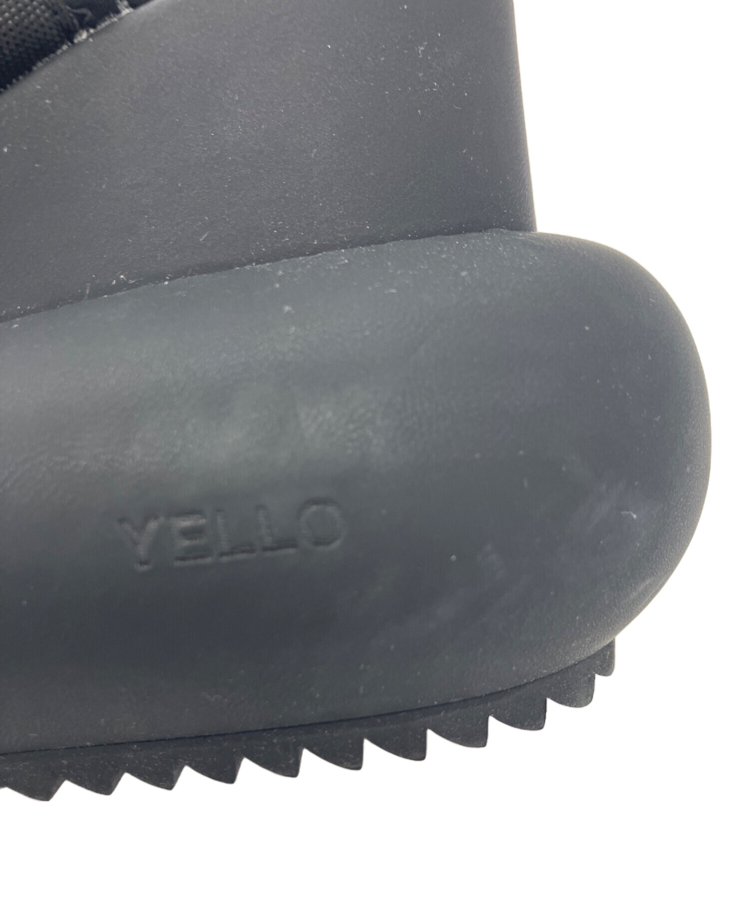 中古・古着通販】YELLO (イエロ) HIGH HEEL SANDALS ブラック サイズ:M