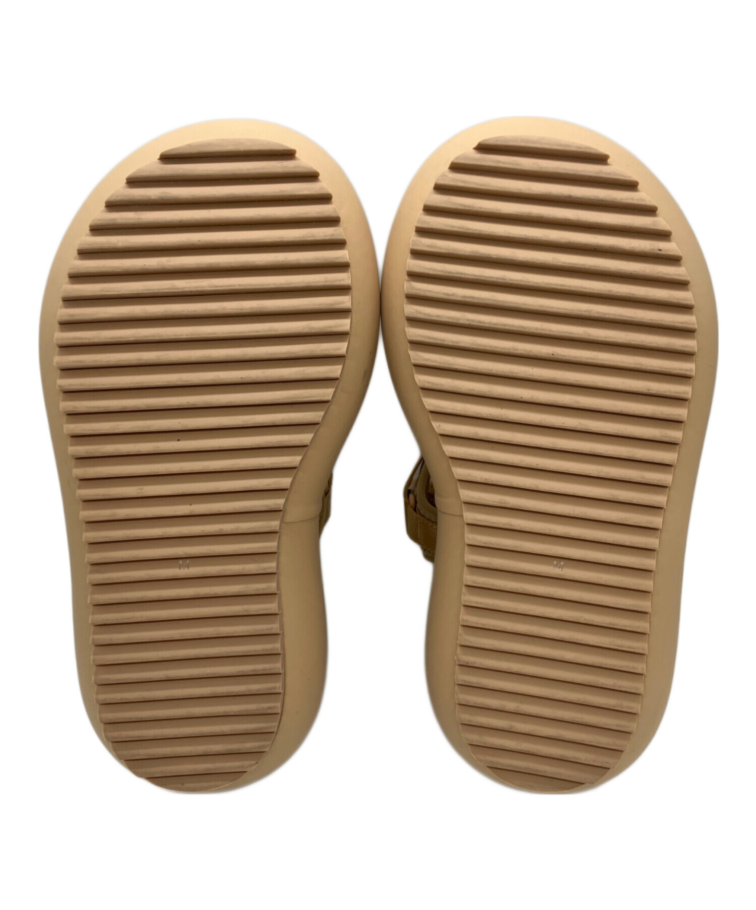 中古・古着通販】YELLO (イエロ) HIGH HEEL SANDALS ベージュ サイズ:M 
