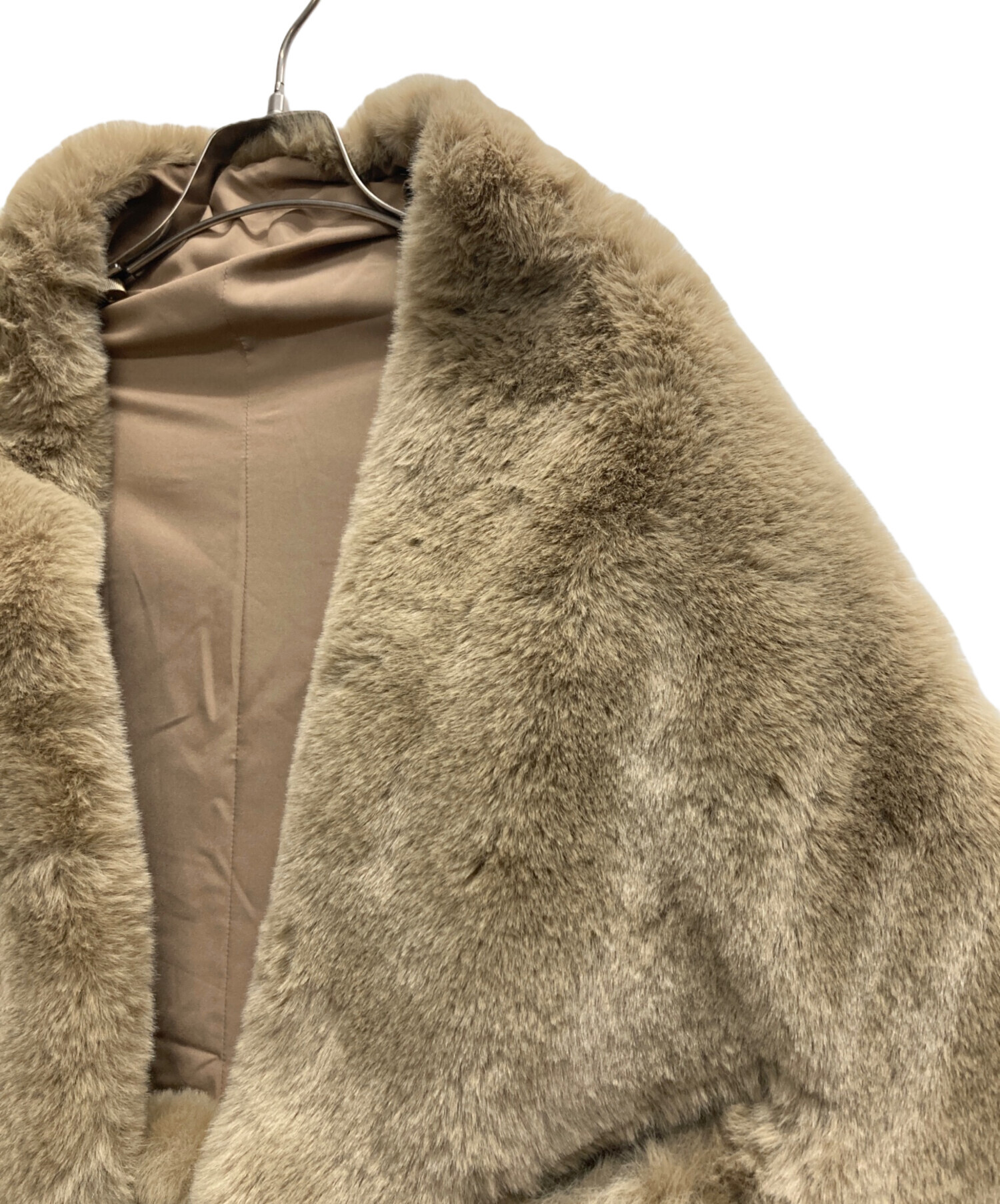 中古・古着通販】JENNE (ジェンヌ) リッチボリュームファーケープ