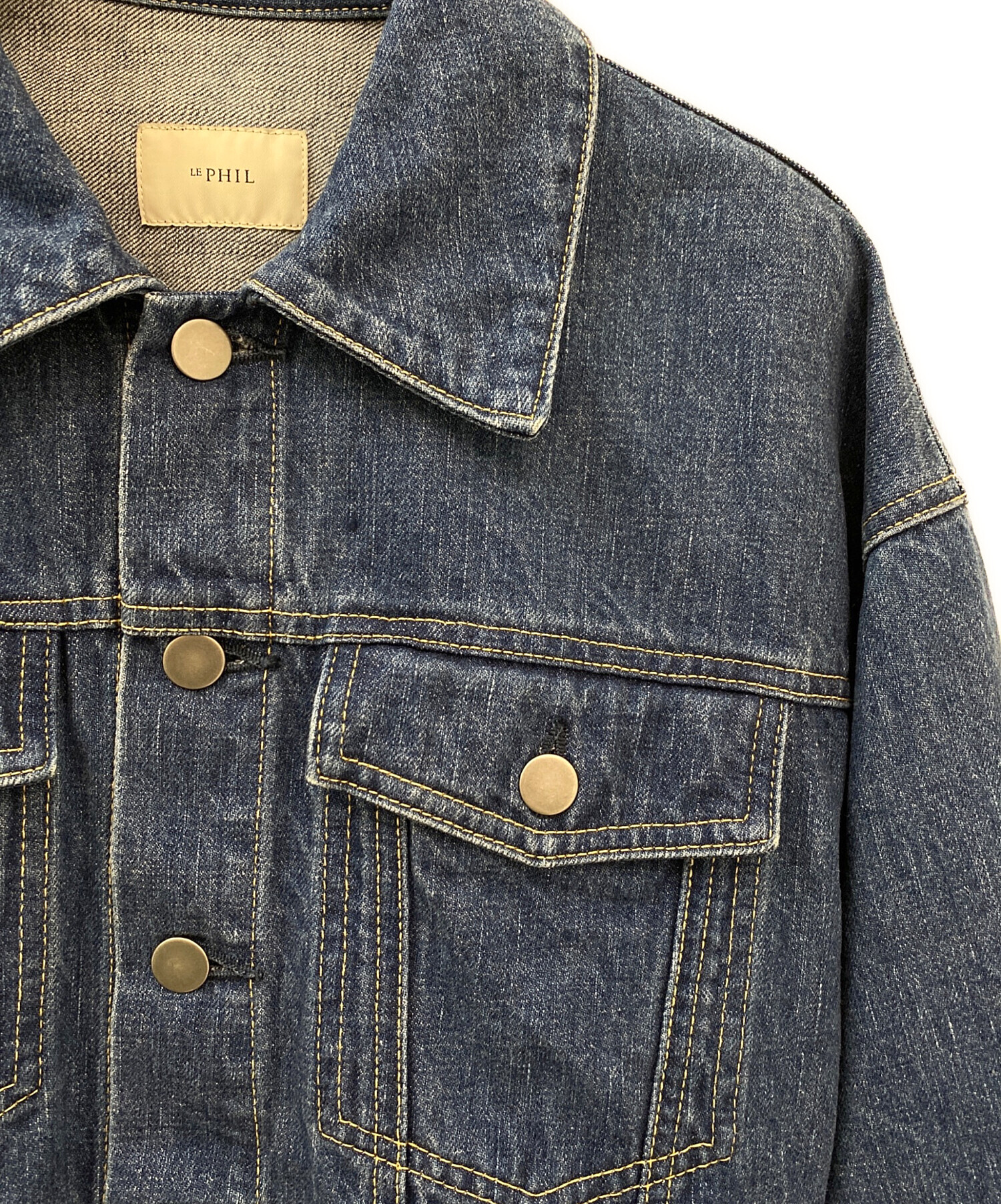 中古・古着通販】LE PHIL (ル フィル) デニムジャケット インディゴ