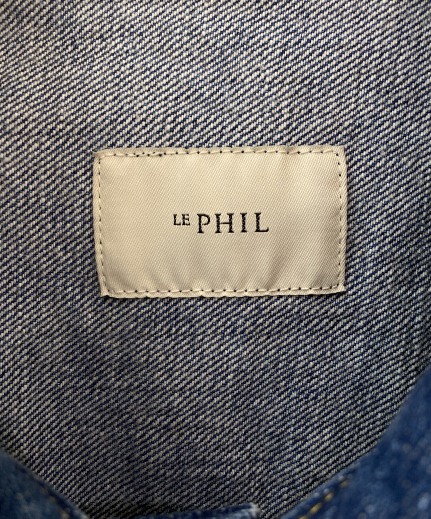 中古・古着通販】LE PHIL (ル フィル) デニムジャケット インディゴ