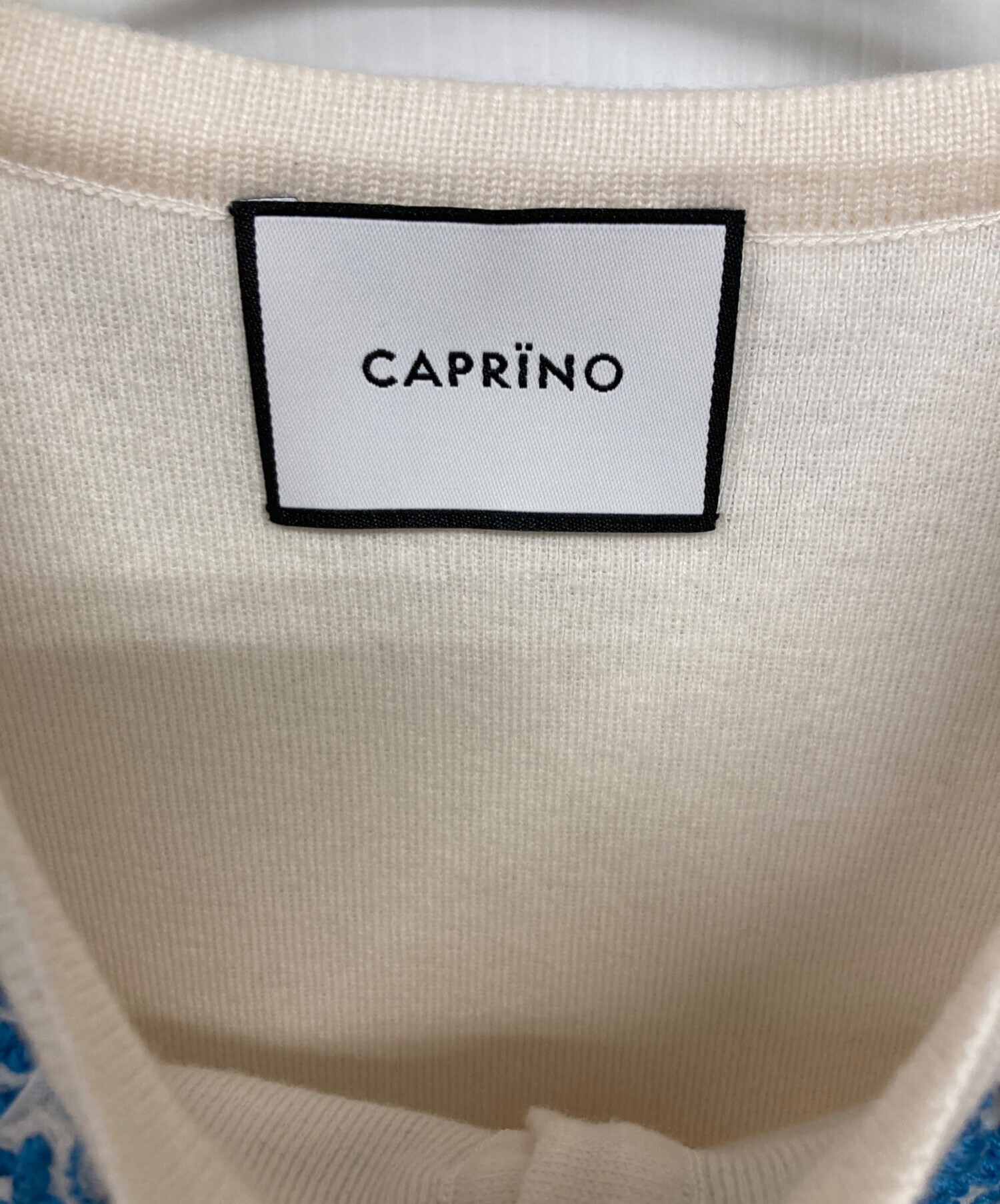 CAPRINO NADESHIKOカシミヤ混レース　カプリーノ　カーディガン 中古・古着通販】CAPRINO (カプリーノ) NADESHIKOカシミヤ混レース