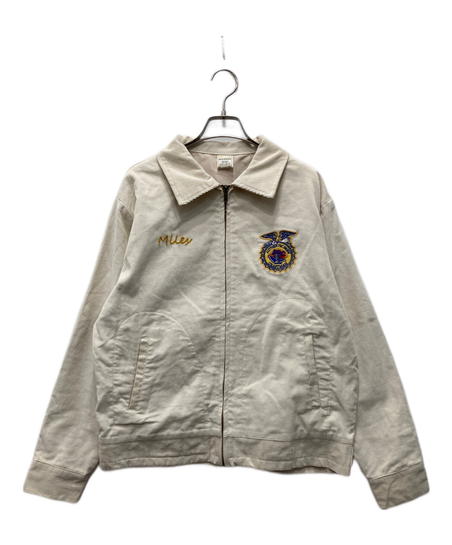 中古・古着通販】ALCARZA (アルカライザ) FFAジャケット アイボリー