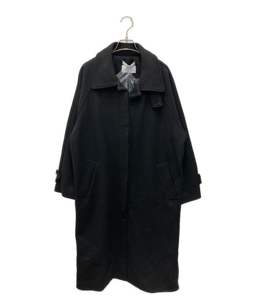 中古・古着通販】OHOTORO (オオトロ) ステンカラーコート ブラック