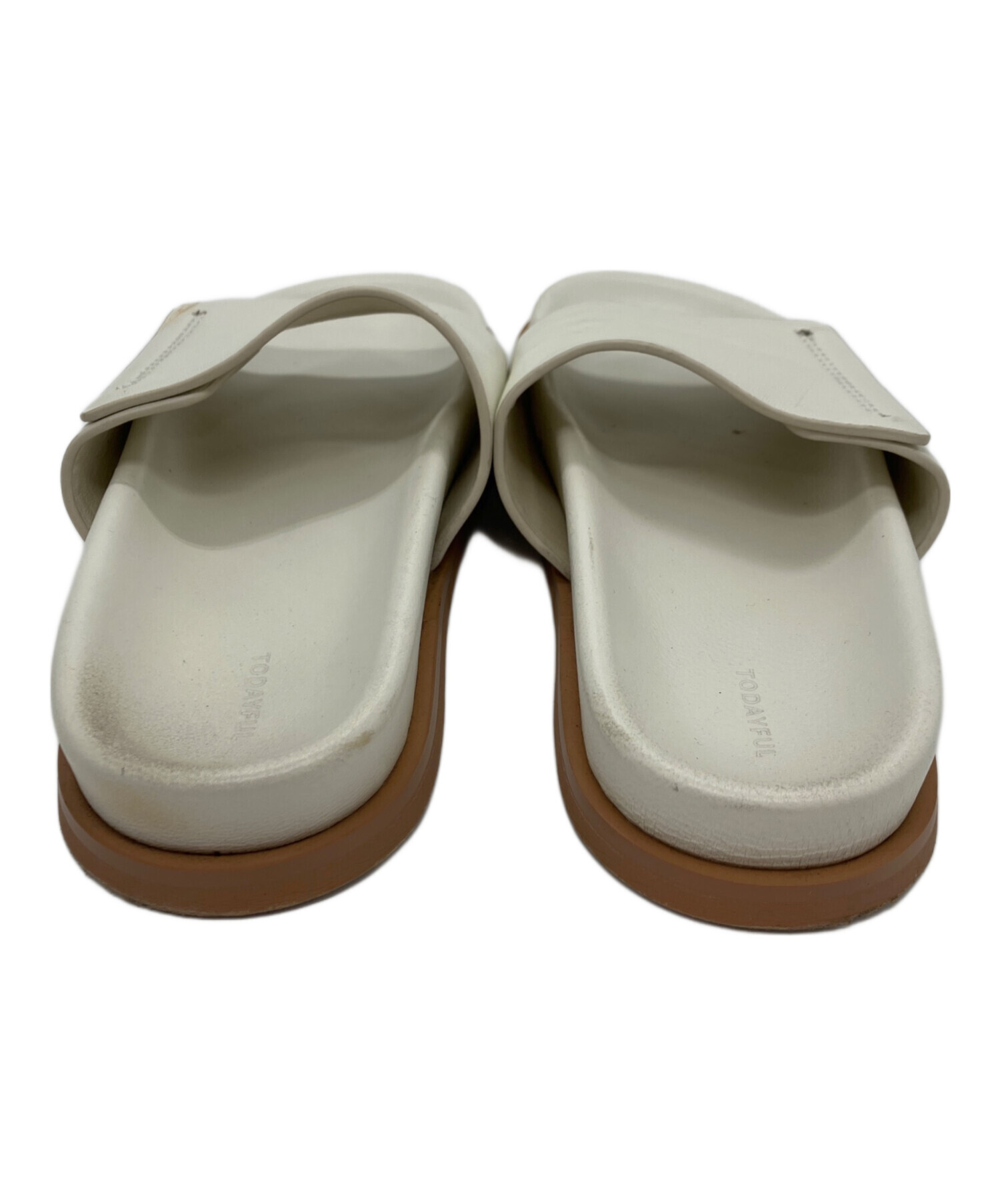 中古・古着通販】TODAYFUL (トゥデイフル) TODAYFUL Leather Slide