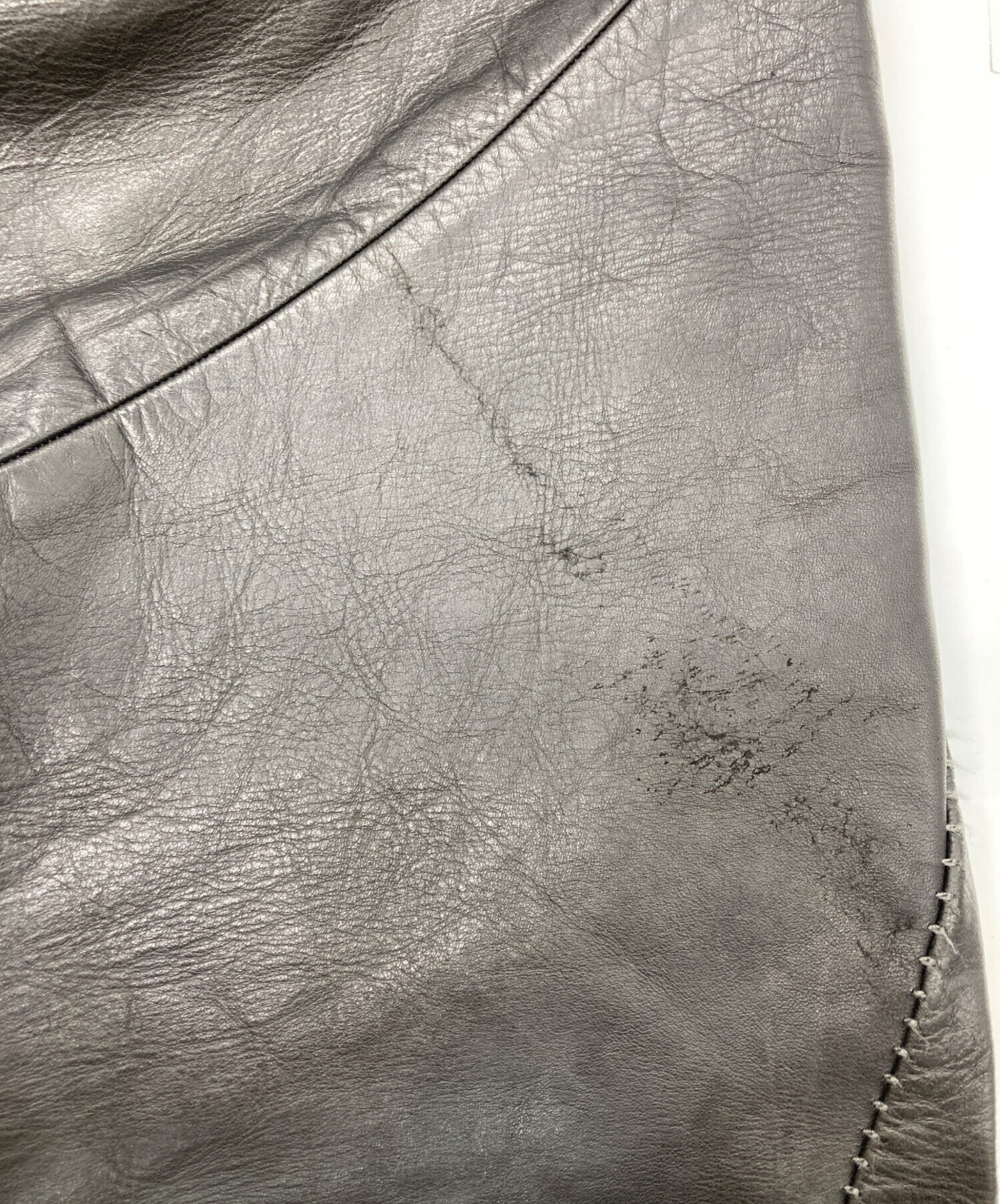 中古・古着通販】thee old circus (ジオールドサーカス) レザーパンツ