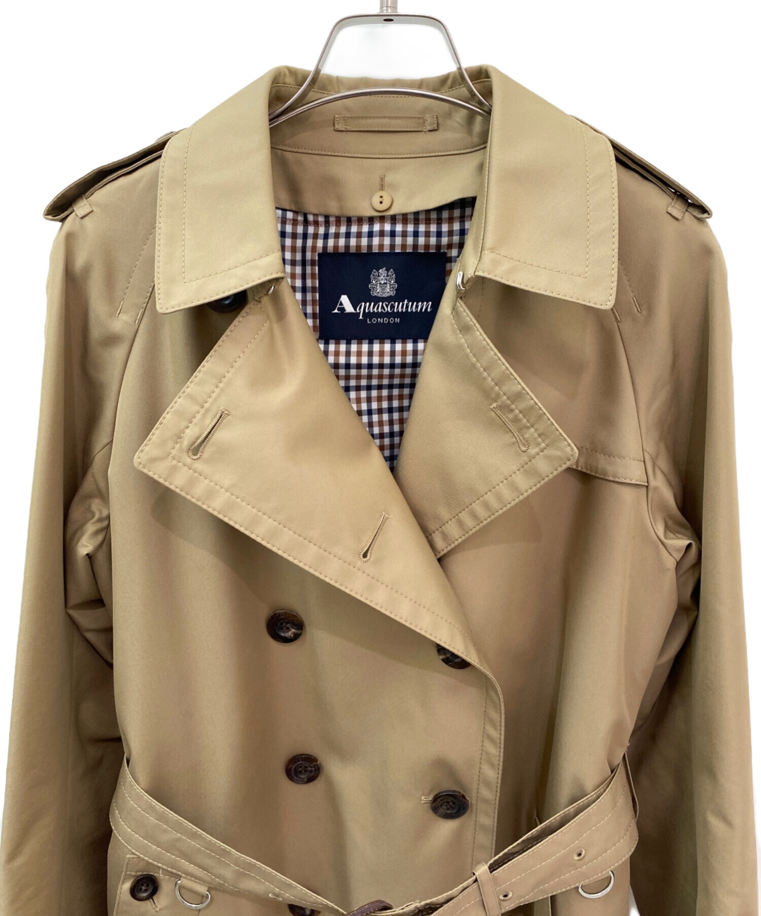 中古・古着通販】Aquascutum (アクアスキュータム) ライナー付トレンチ
