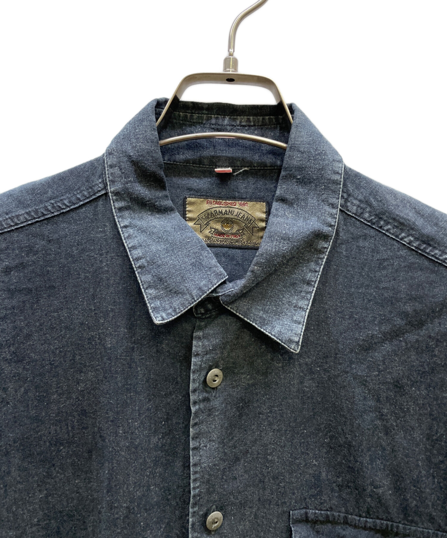 中古・古着通販】ARMANI JEANS (アルマーニジーンズ) フリンジデニム