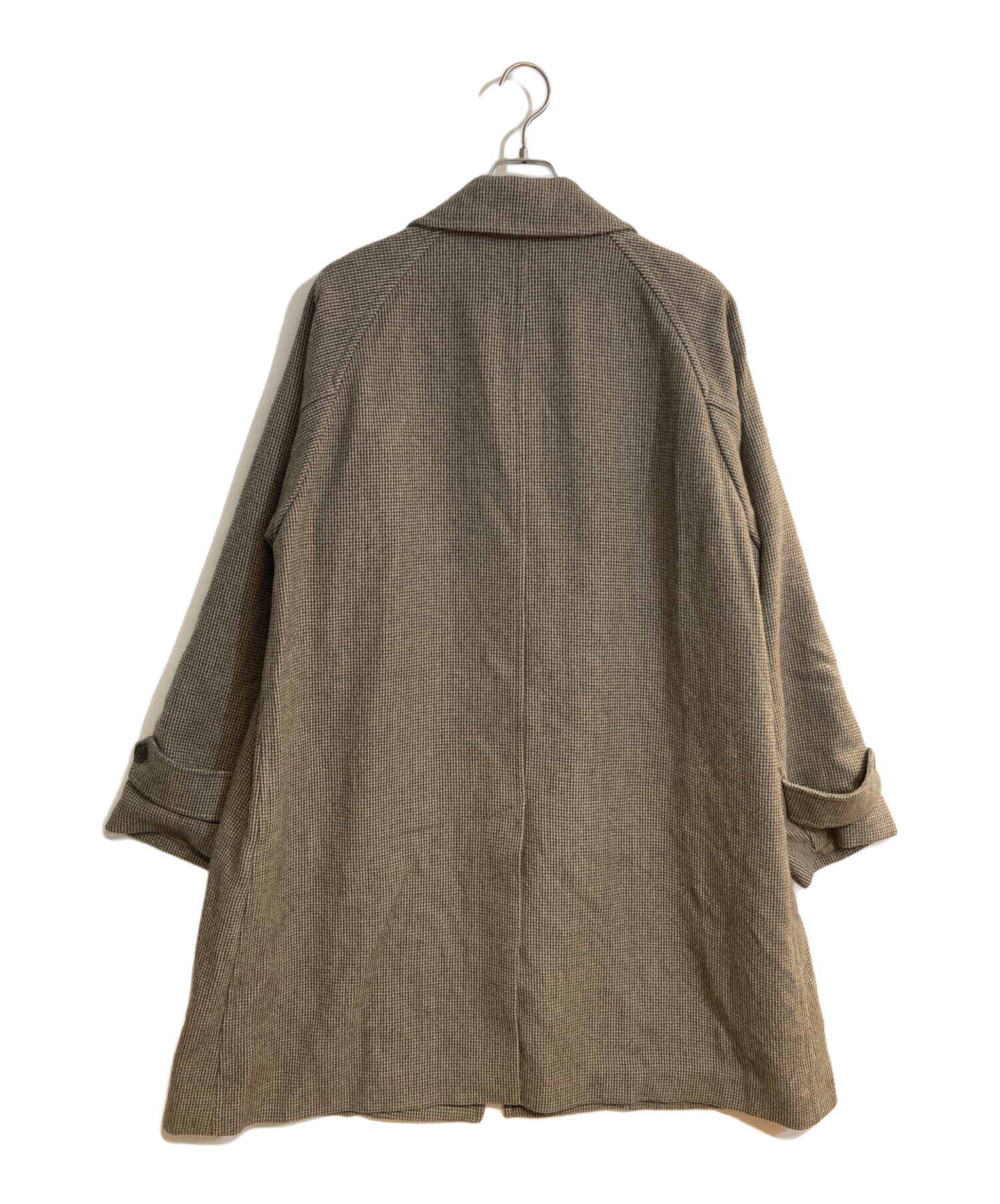 中古・古着通販】Phlannel (フランネル) Arles Wool Tweed Coat/アルル