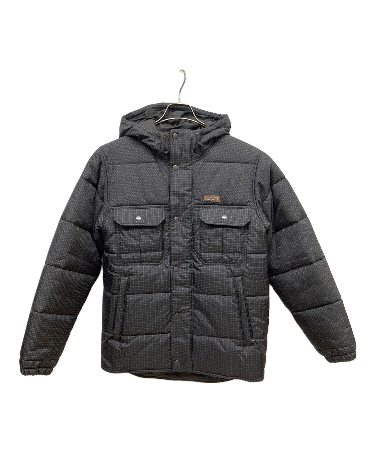 お*豆様 patagonia スティール フォージ パフジャケット ブラックダウ キャンプ＆フィッシングの付録:耐摩耗性抜群！パタゴニア スティール