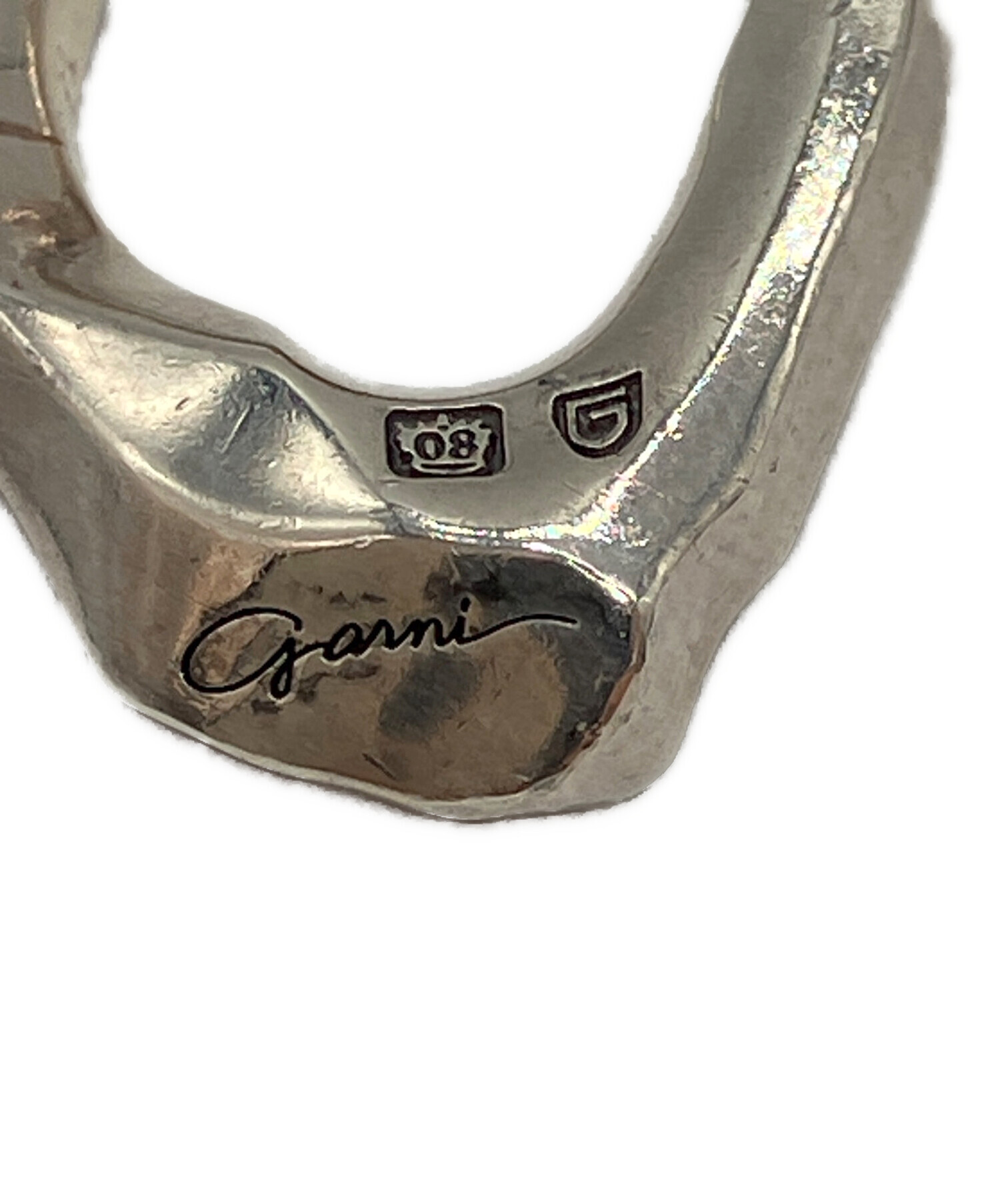 中古・古着通販】GARNI (ガルニ) Crockery Ring Pendant - L｜ブランド