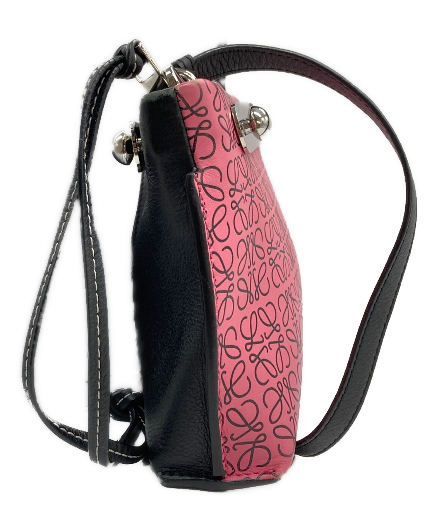 中古・古着通販】LOEWE (ロエベ) ミッシースモール 2WAYバッグ ピンク