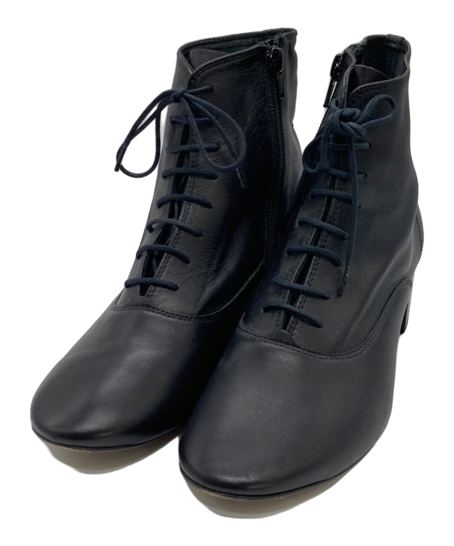 中古・古着通販】Repetto (レペット) レースアップブーツ ブラック 