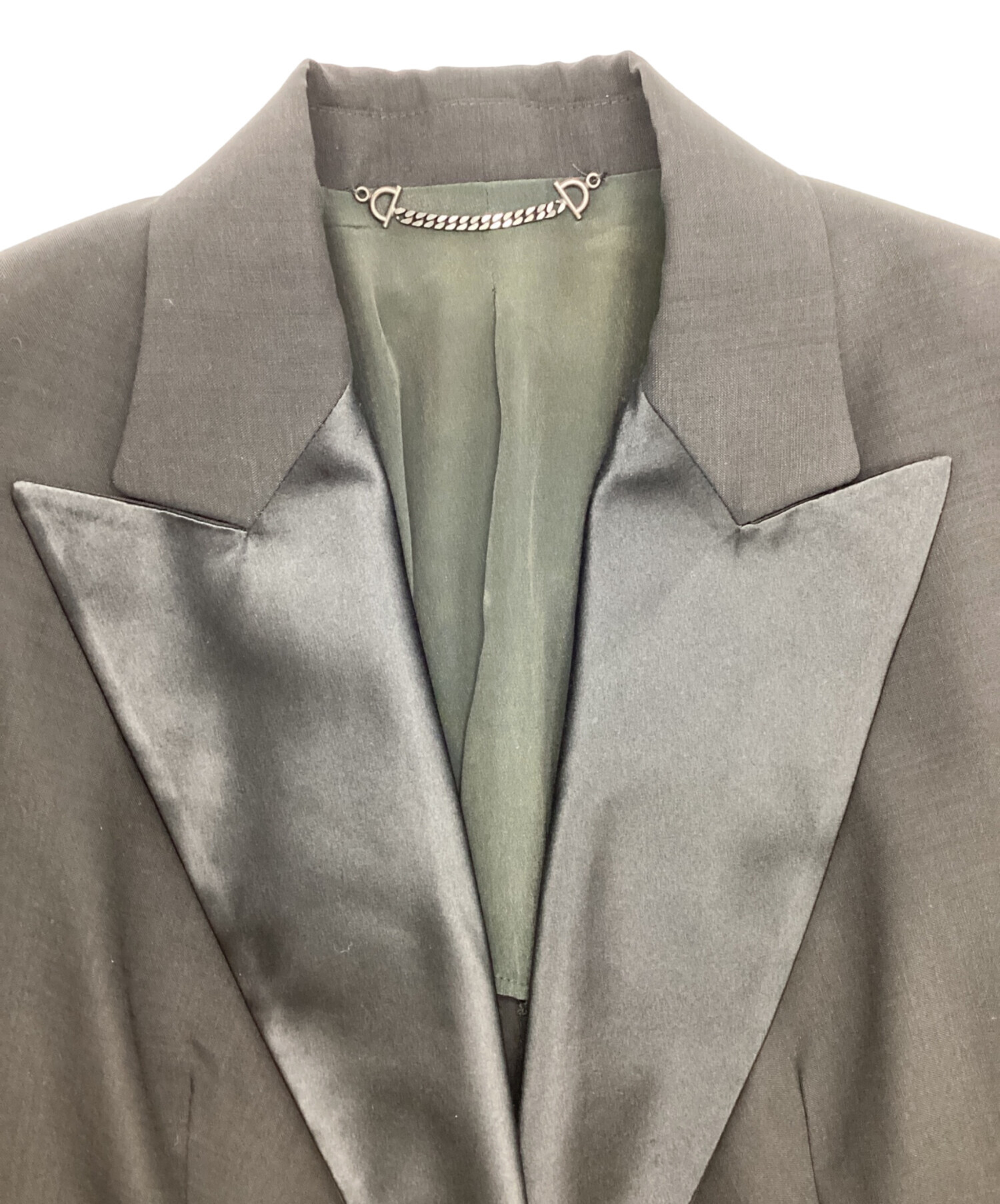 中古・古着通販】GUCCI (グッチ) ピークドラベルジャケット 90's