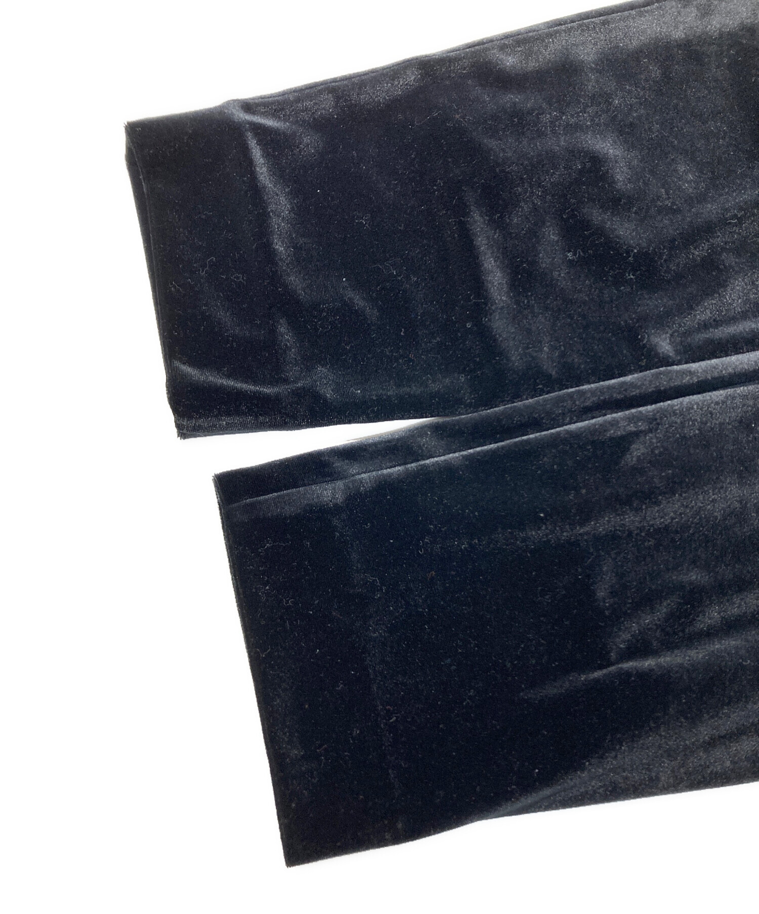 中古・古着通販】LIten (リテン) ベロアイージーパンツ ブラック