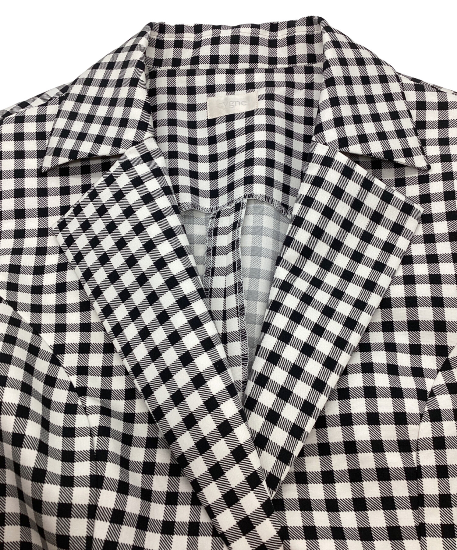 cygne シーニュ　バルーンジレ 中古・古着通販】cygne (シーニュ) バルーンジレ ブラック｜ブランド