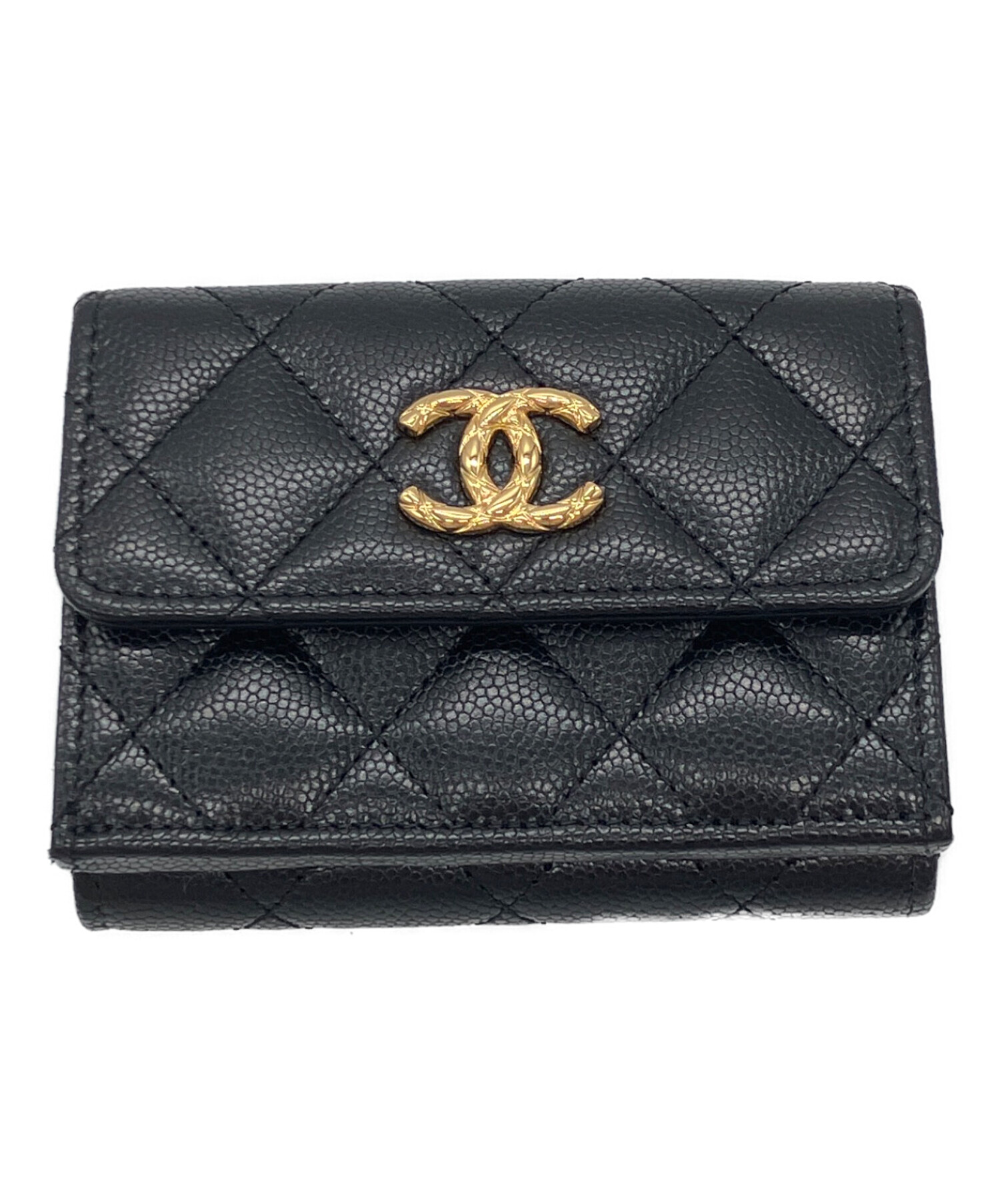 売り切りたいので値下げ可能　シャネル クラシック スモール フラップ ウォレット 中古・古着通販】CHANEL (シャネル) スモールフラップウォレット