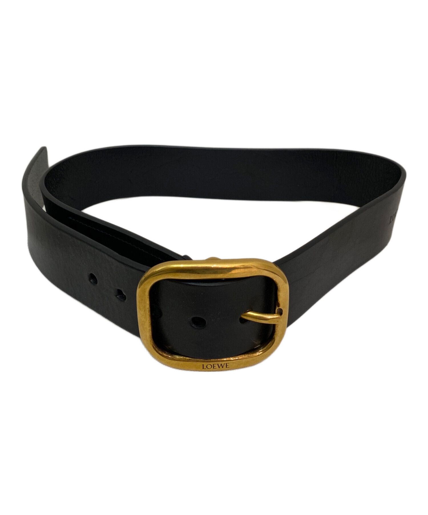 中古・古着通販】LOEWE (ロエベ) ラウンドソフトベルト サイズ: 75/30